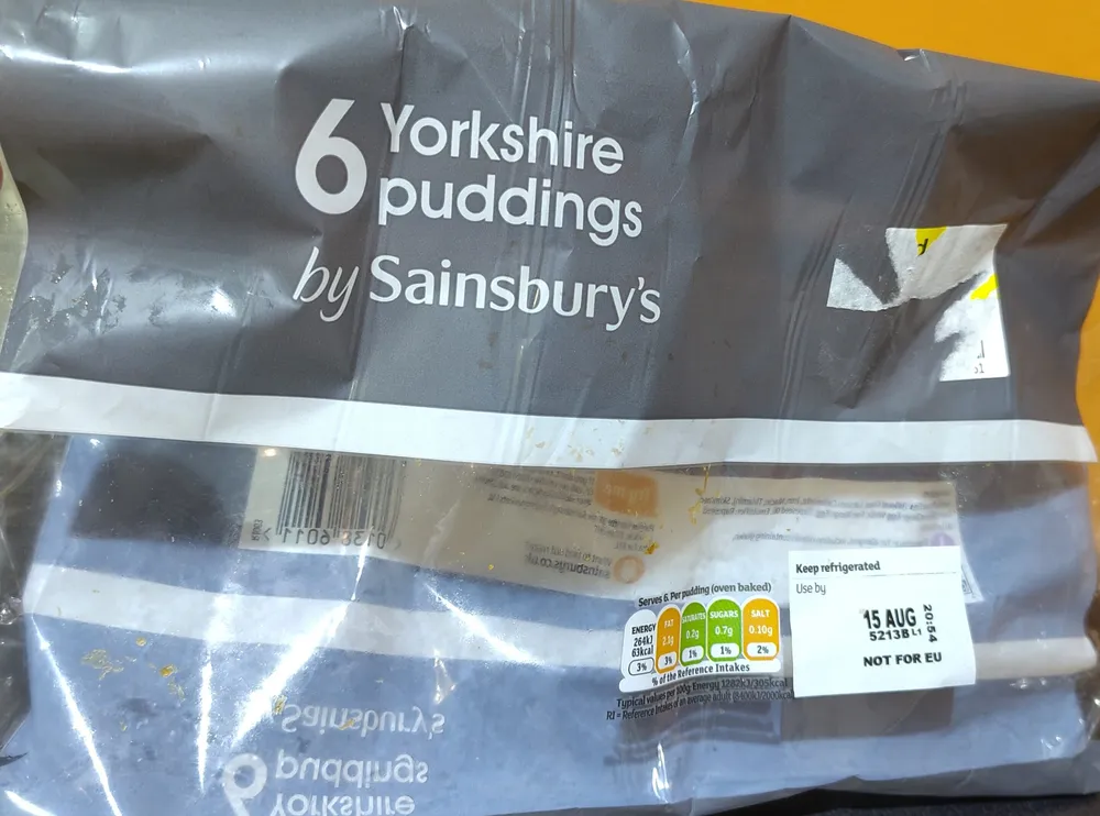 Yorkshire puddings