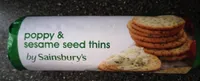 Poppy & Sesame Seed Thins