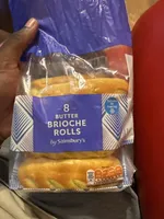 8 Butter Brioche Rolls