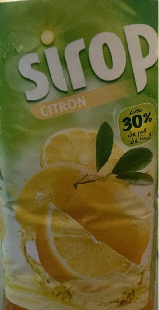 Sirop citron