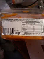 Carottes râpées assaisonnées