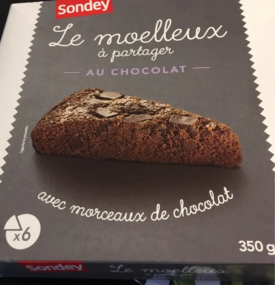 Le Moelleux à Partager au Chocolat avec Morceaux de Chocolat