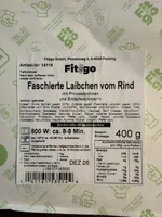 Faschierte Laibchen vom Rind