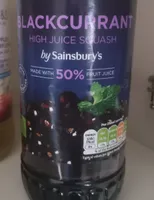Blackcurrant High Juice Squash