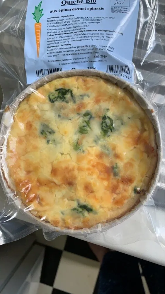 Quiche bio