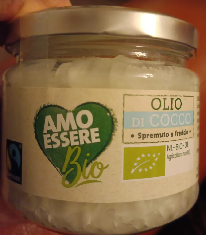Olio di cocco spremuto a freddo