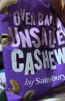 Jumbo Roasted Unsalted Cashews
