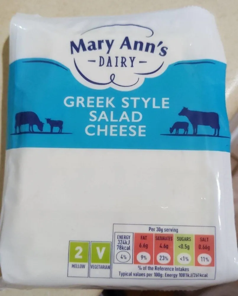 Greek Style Salad Cheese