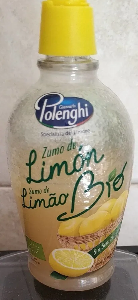 Zumo de limón Bio