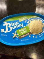 Blue Bunny Frozen Yogurt Vanilla Bean