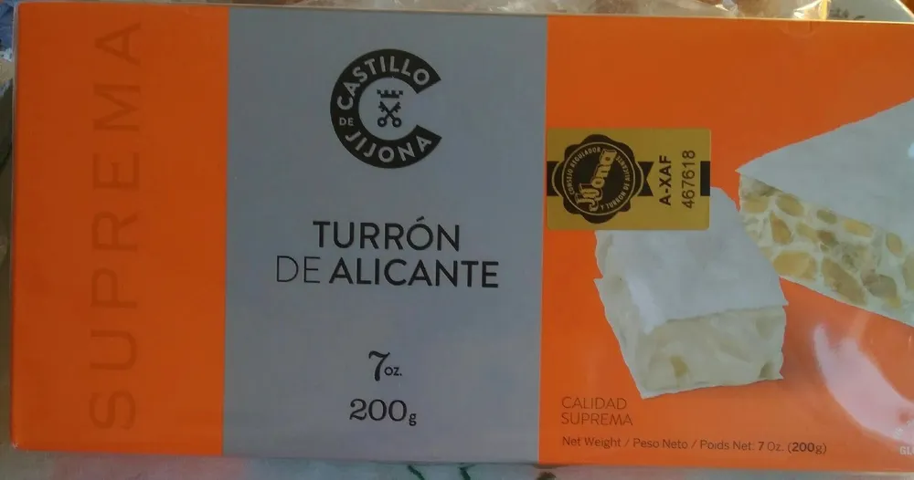 Turrón de Alicante