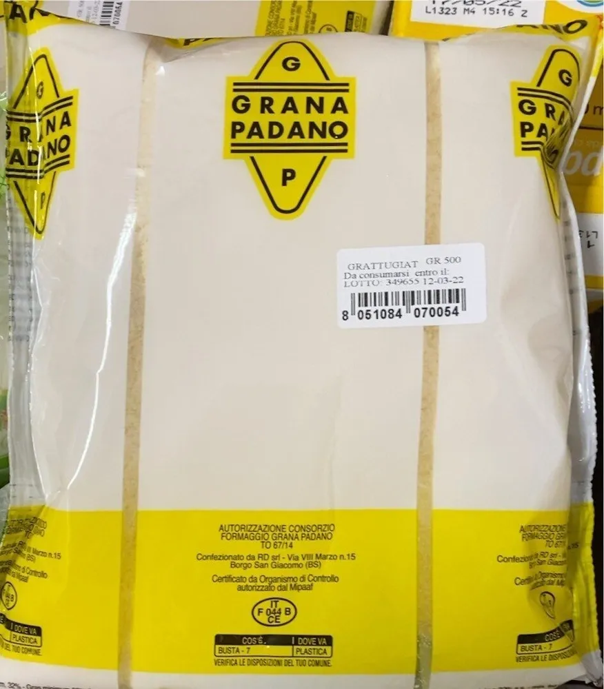 Grana padano grattuggiato