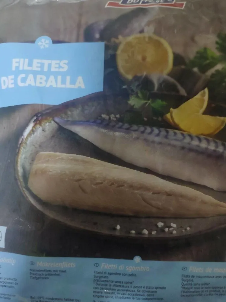 Filetes de caballa