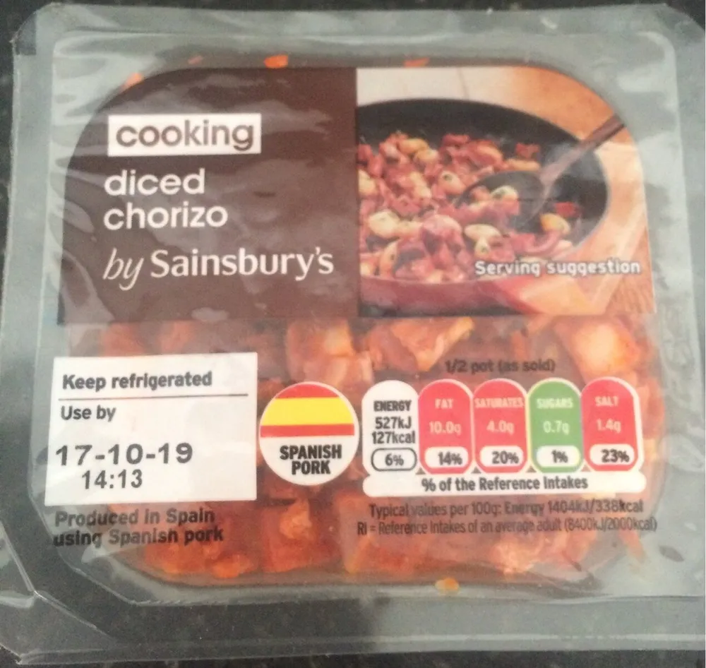 Spanish Diced Chorizo