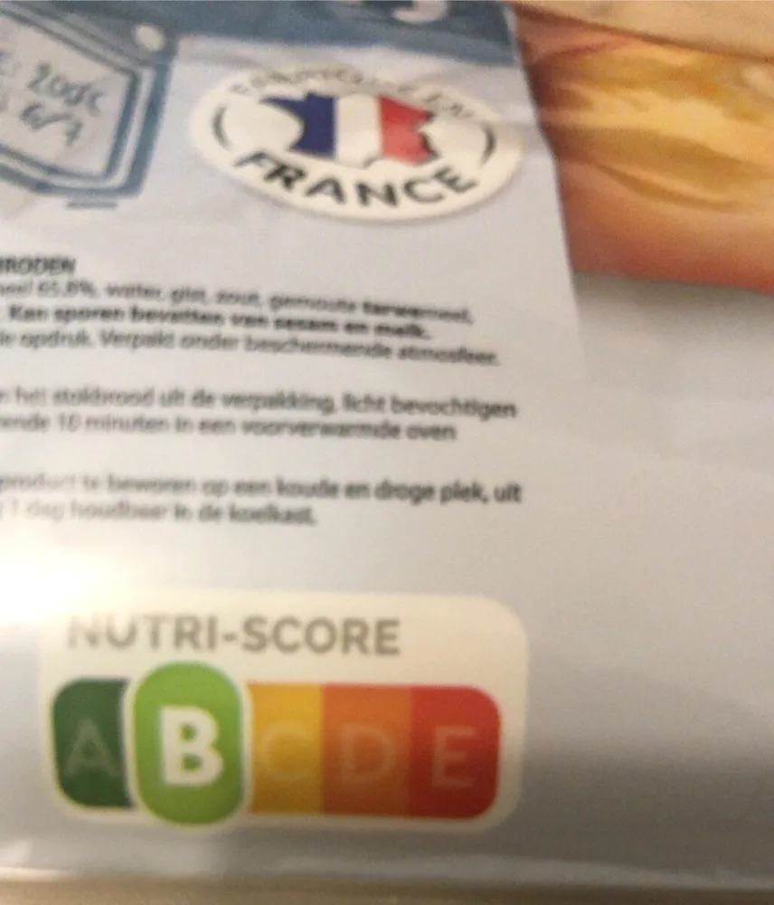 Baguettes précuites