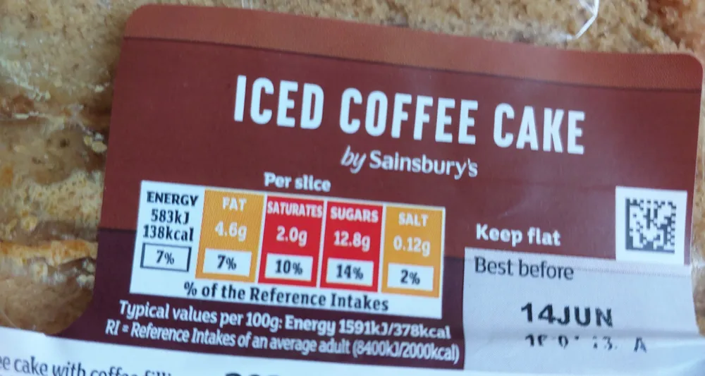 Iced Coffee Cake