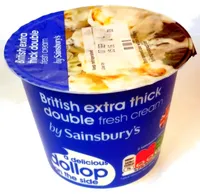 British extra thick double fresh cream