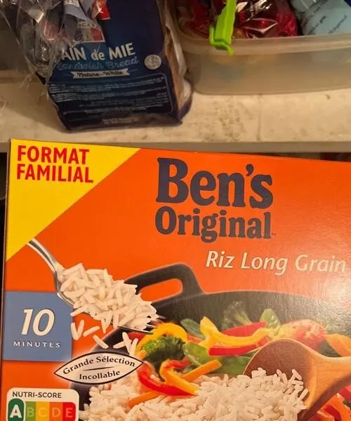 Riz long grain bens original