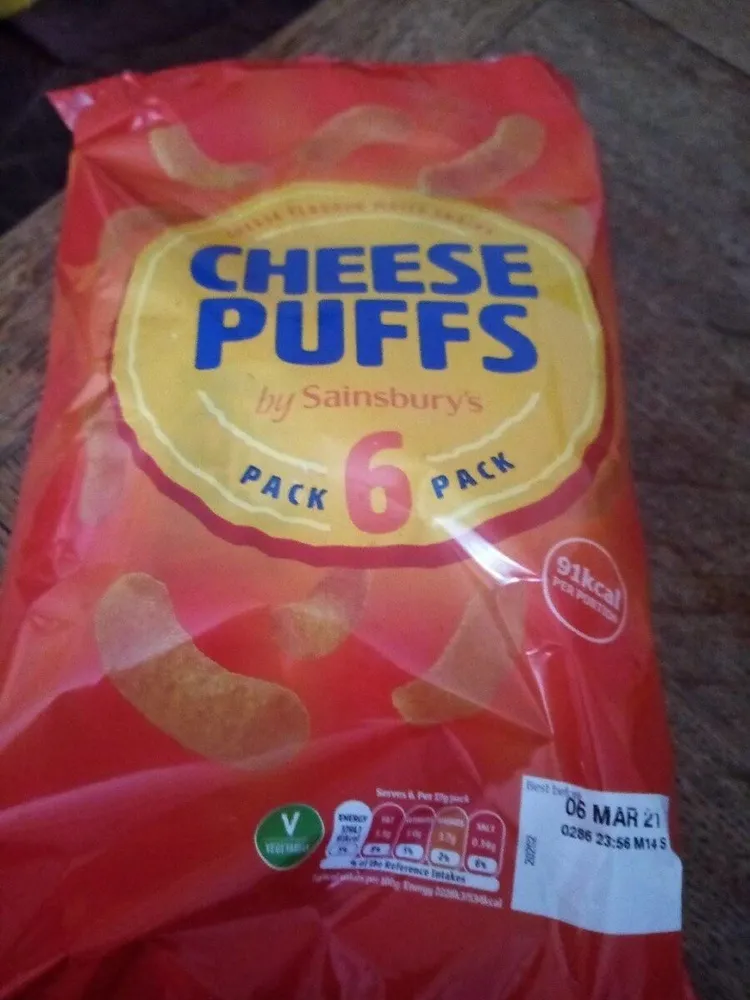 Cheese puffs