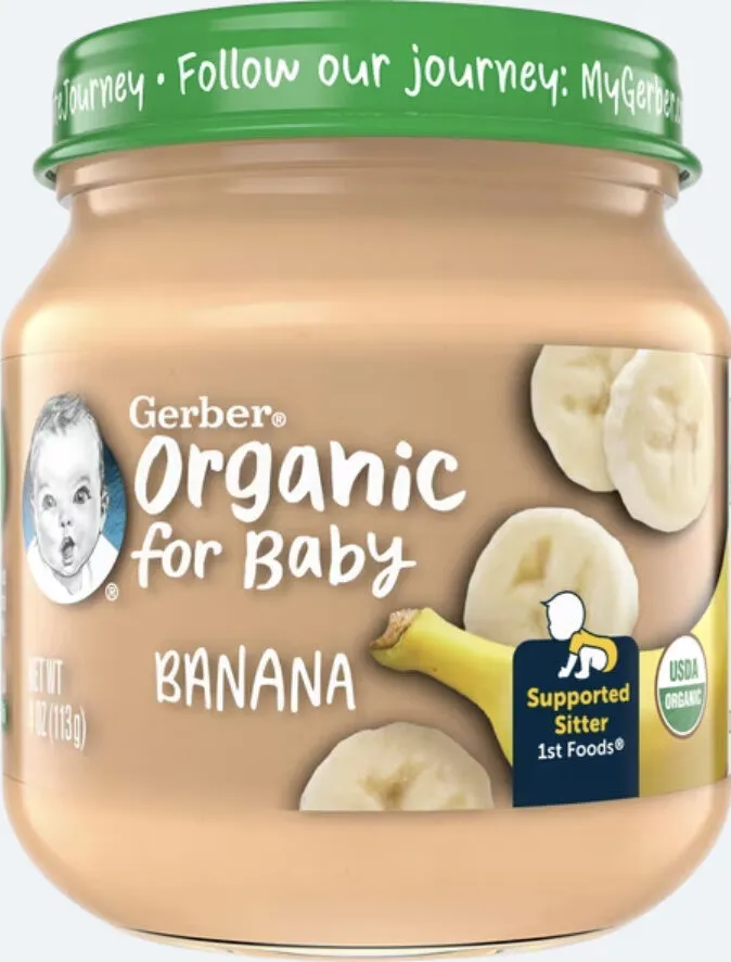 Organic Banana (Supported Sitter)