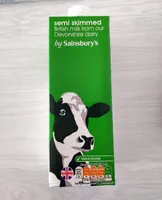 Semi-skimmed British milk
