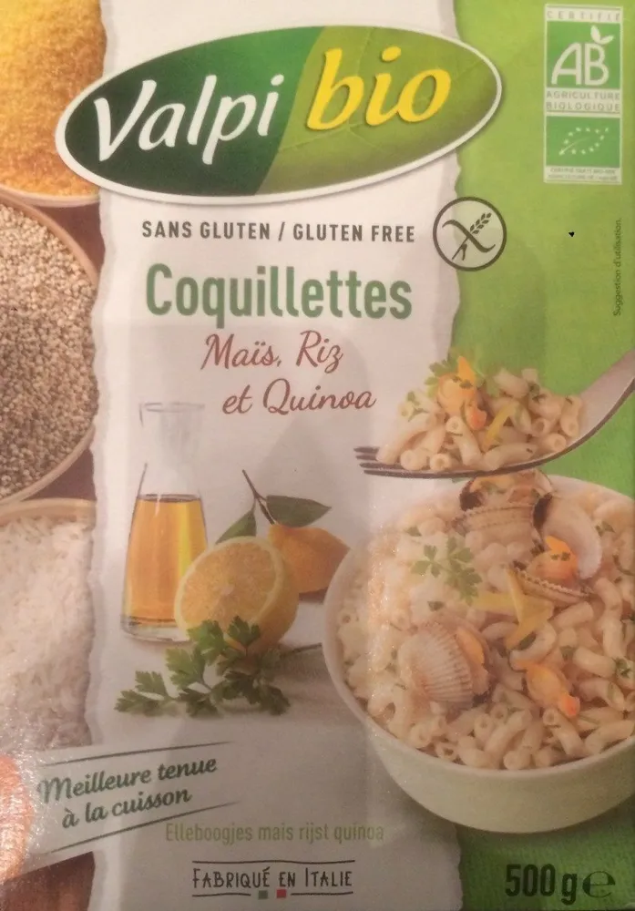 Coquillettes mais riz quinoa