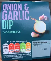 Onion & garlic dip