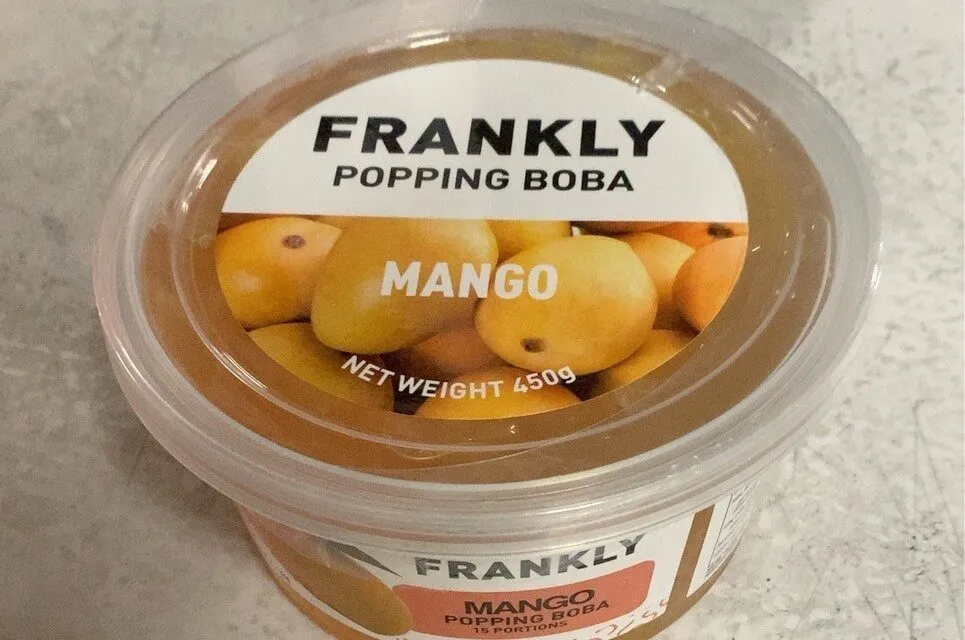 popping boba mango
