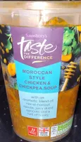 Moroccan Style Chicken & Chickpea Soup