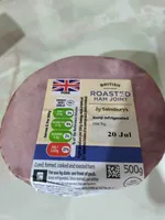 Roasted ham joint