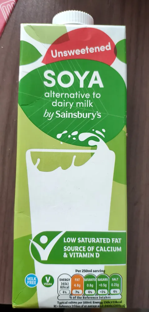 Unsweetened Soya