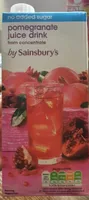 Pomegranate juice drink