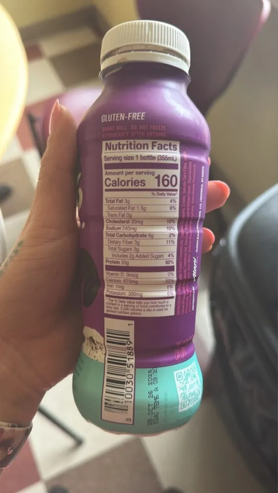 Alani Cookies and Cream Protein Shake