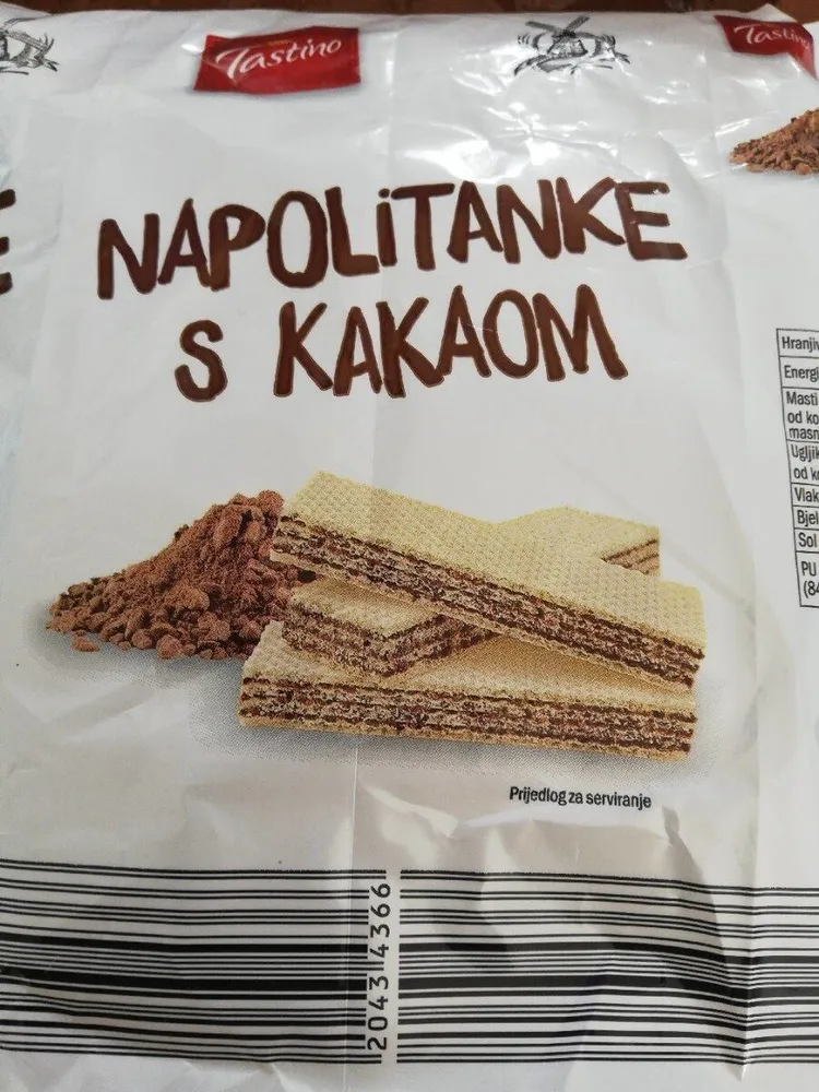 Napolitanke S Kakaom