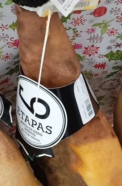 Jamón de cerdo ibérico