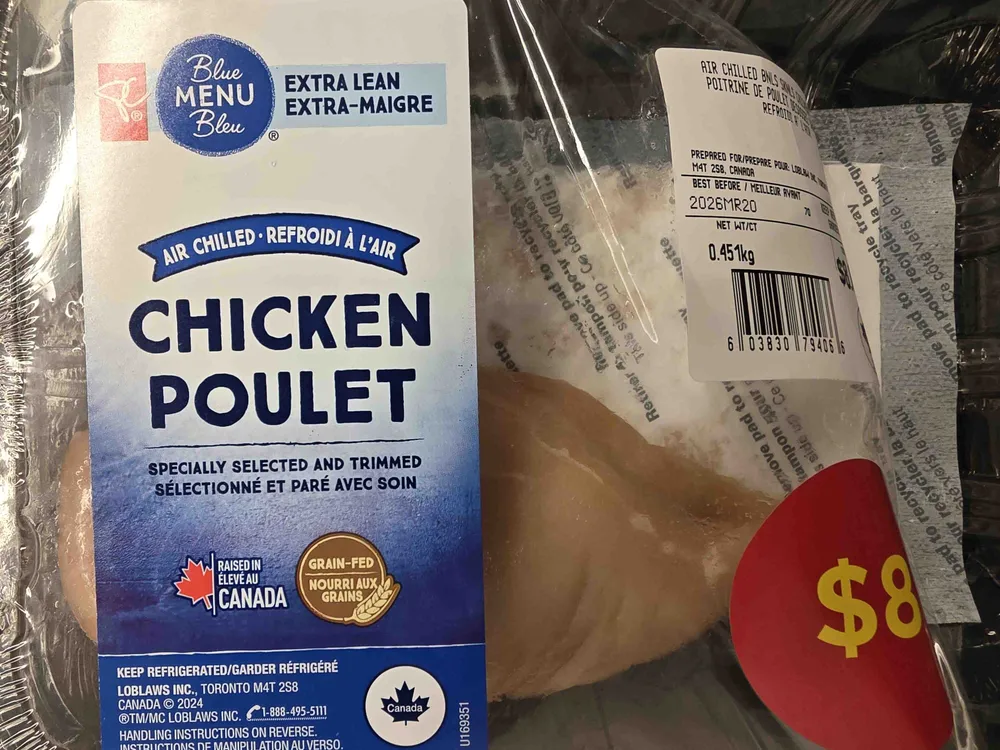 Chicken extra lean air chilled