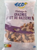 MElange de graines et de raisins