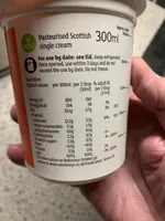 Fresh Scottish Single Cream