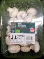 White mushrooms