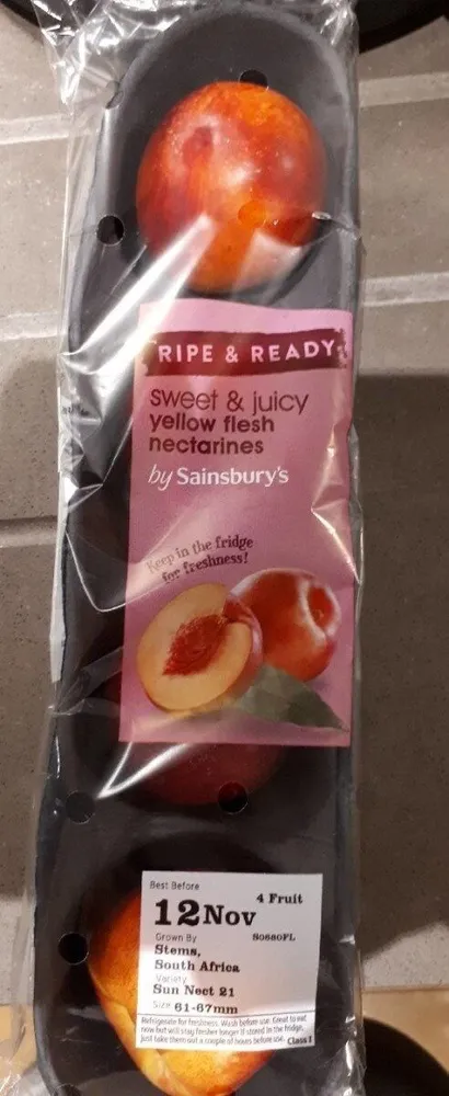 Yellow Flesh Nectarines