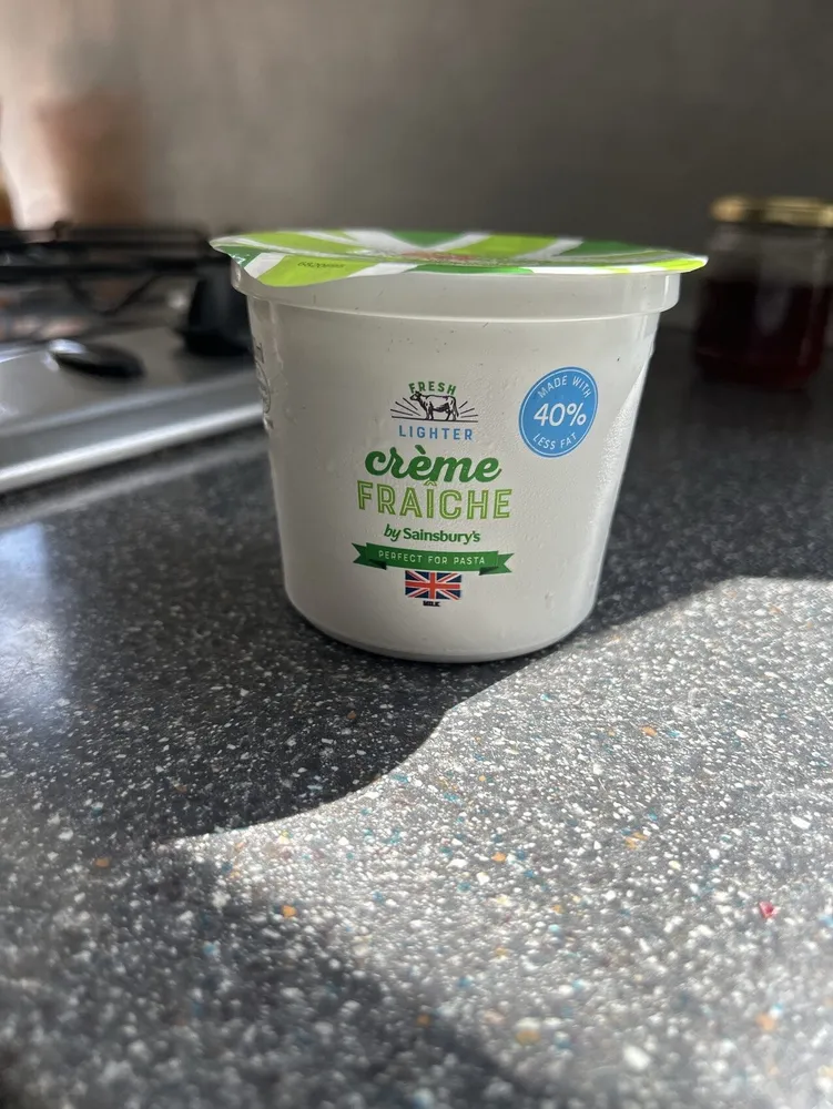 Lighter crème fraîche