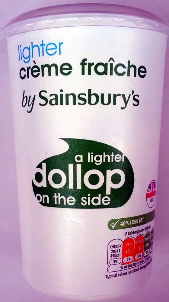 Lighter creme fraiche