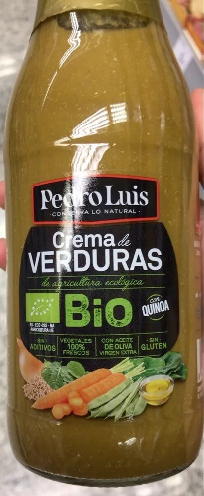 Crema de verduras bio