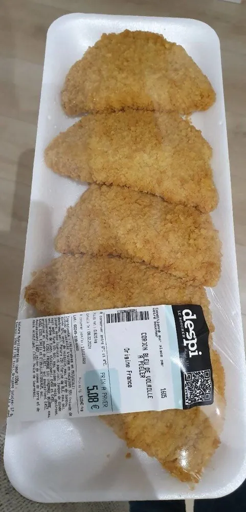 Cordon bleu de volaille