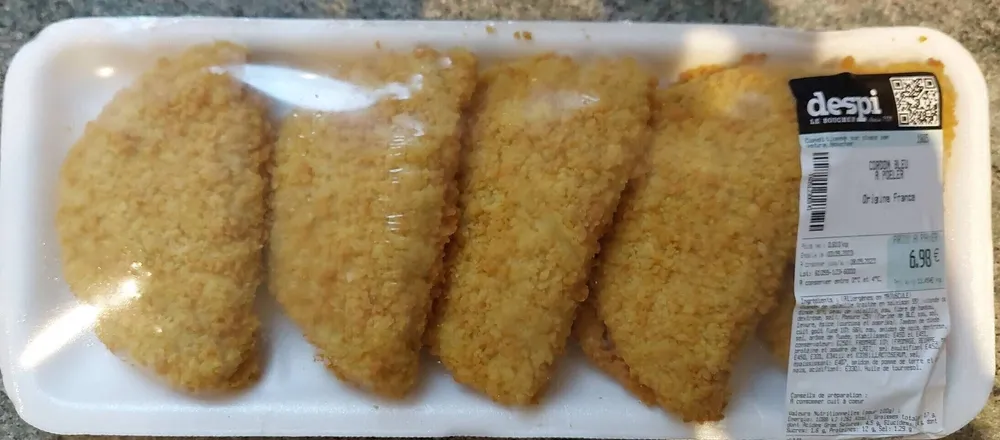 Cordon bleu à poeler