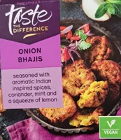Onion bhajis
