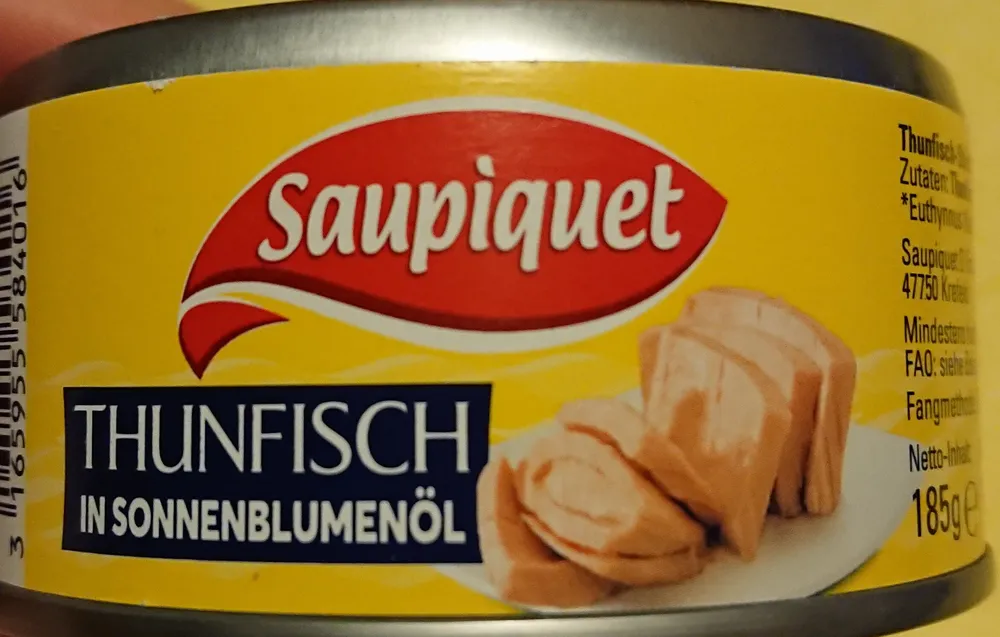Thunfisch in Sonnenblumöl