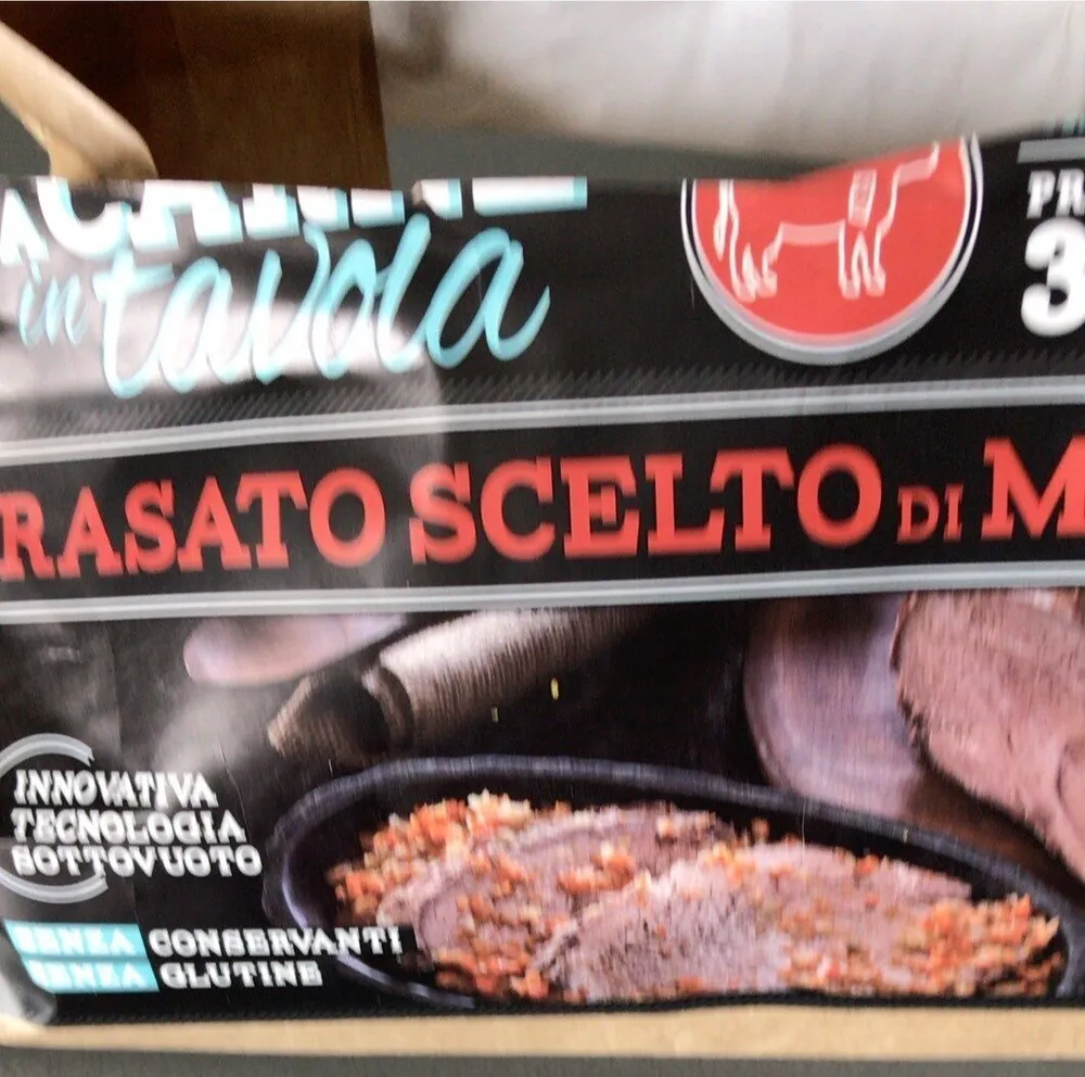 Brasato scelto di manzo