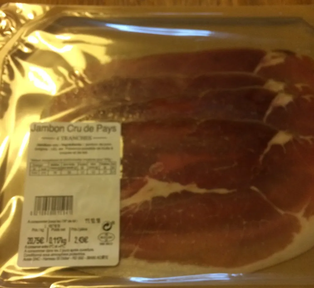 Jambon cru de Pays