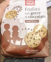 Frollini con gocce di ciocolato